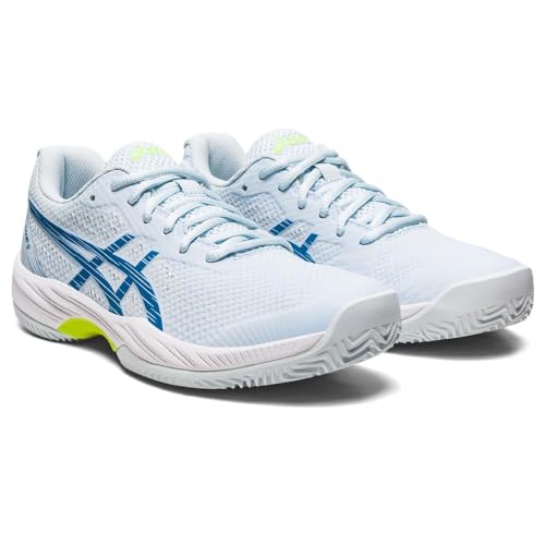 ASICS Women's Gel-Game 9 Clay/OC Tennis Shoes, Sky/Reborn Ii Blue 8.5 Medium