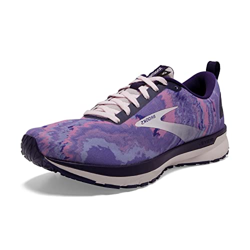 Brooks Women's Revel 4 Running Shoe - Orchid/Purple/Black - 6