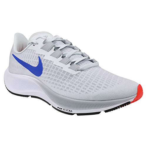 Nike Air Zoom Structure 24, Men's Sneakers, Pure Platinum Racer Blue Wolf Grey BRT Crimson White Black, 11.5 US