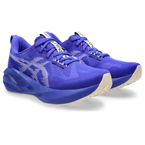 ASICS Women's Novablast 5 Sneaker, Cobalt Burst White, 10.5 US