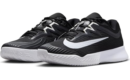 NIKE Men's Vapor Pro 3 Men s Clay CoSneaker, Black White, 11 US