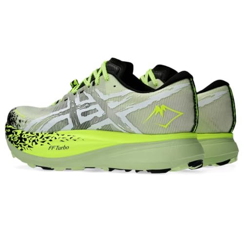 ASICS Unisex METAFUJI Trail Running Shoes, 4M / 5.5W, Cool Matcha/Black