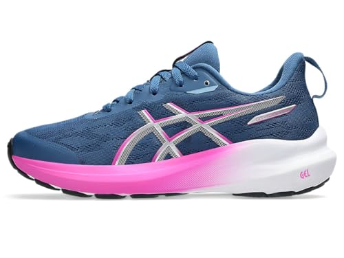 ASICS Kid's GT-1000 14 GS Running Shoes, 6.5, Twilight Blue/Digital Sakura