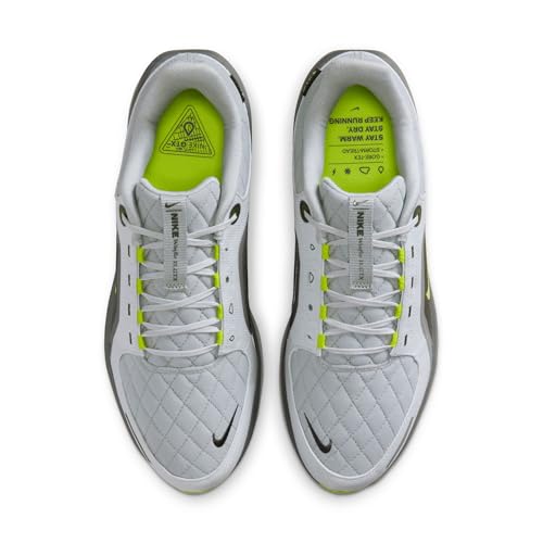 Nike Mens Air Winflo 11 GTX Running Shoes, LT SMOKE GREY/CYBER-PURE PLATINUM, 11 US