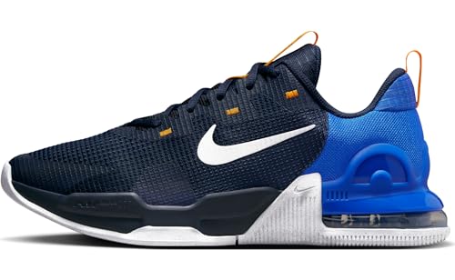 NIKE Unisex's Metcon 7 Soccer Shoe, Obsidian White Racer Blue Sund, 12.5 US