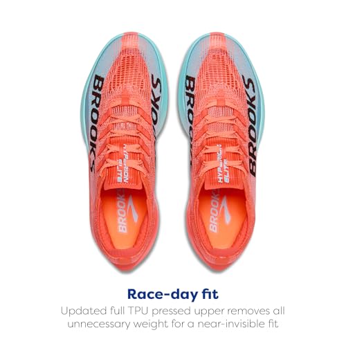 Brooks Women Hyperion Elite 5 Pink Clay/Atomizer Blue 10 Medium