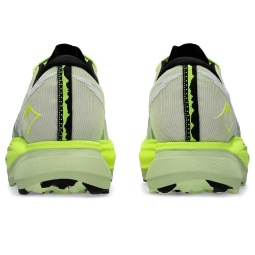 ASICS Unisex METAFUJI Trail Running Shoes, 4M / 5.5W, Cool Matcha/Black