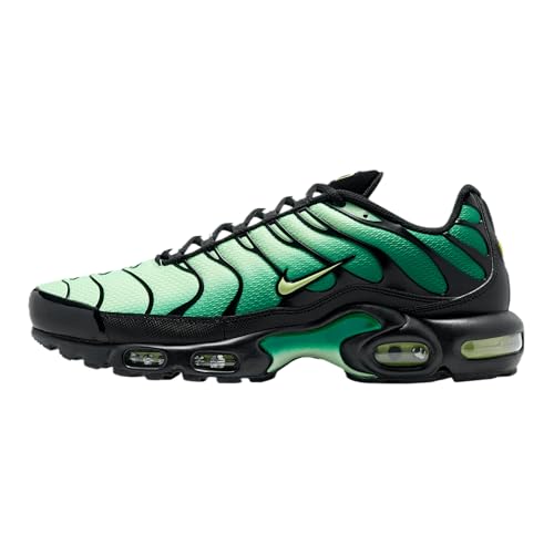 Nike Air Max Plus Men's Shoes (DM0032-301, Vapor Green/Malachite/Black/Light Lemon Twist) Size 10.5