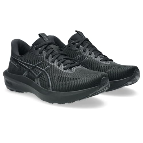ASICS Women's GT-1000 14 Running Shoes, 11.5, Black/Black