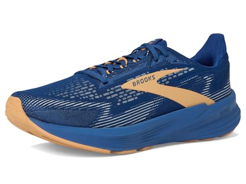 Brooks Men's Revel 8 Blue/Honeydew/Taffy 12 Medium