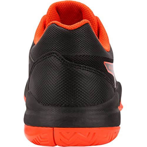 ASICS Men's Gel-Game 7 Tennis Shoe, Black/Cherry Tomato, 9 D US