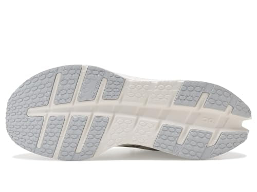On Mens Cloudrunner 3, White/Glacier 12 Medium