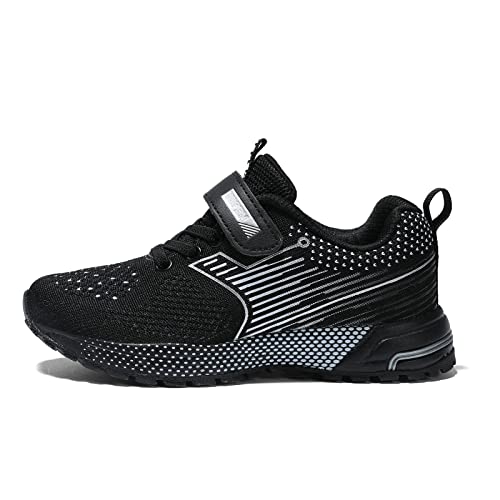 UBFEN Kids Sneakers Boys Girls Lightweight Breathable Athletic Tennis Shoes