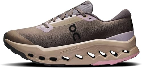 On Womens Cloudsurfer Trail 2 Waterproof Cinder/Desert 7 M