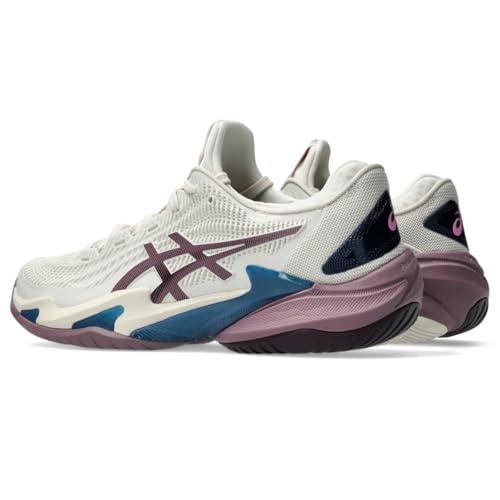 ASICS Women's Court FF 3 Tennis Shoes, 7, Soft Oat/Dusty Mauve