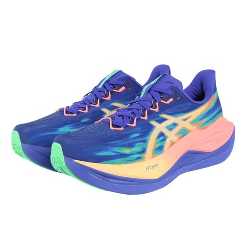 ASICS Running Shoes Jogging Shoes Super Blast 3 Dark Blue 1013A177.400 Sports Shoes (Dark Blue/26.5/Men)