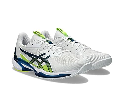 ASICS Men's Solution Speed Ff 3 Sneaker, White Mako Blue, 6