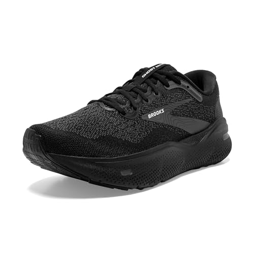 Brooks Women’s Ghost Max Cushion Neutral Running & Walking Shoe - Black/Black/Ebony - 11 Medium