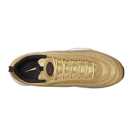 Nike mens Air Max 97 Og, Metallic Gold/Varsity Red, 9.5