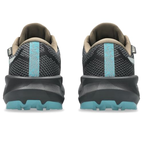 ASICS Men's Trabuco 14 GTX Trail Running Shoes, 11, Black/Misty Pine