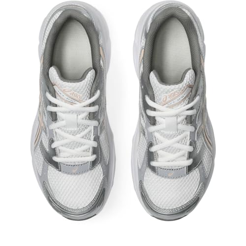 ASICS Unisex Kid's Gel-1130 Grade School (Big Kid), White/Pearl Pink, 6 Medium, Big Kid