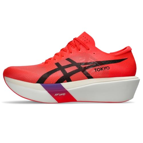 ASICS Unisex METASPEED Sky Tokyo Running, 7.5M / 9W, Flash RED/Black