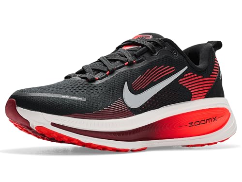 Nike Men's Vomero 18 Black/Summit White/Bright Crimson 7 Medium