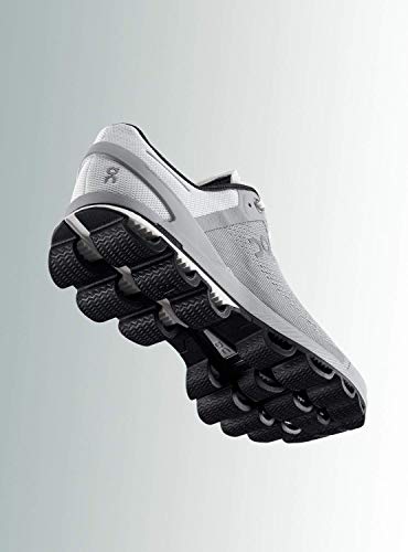 ON Cloudsurfer 5 Mens Shoes Size 9, Color: Glacier/Black