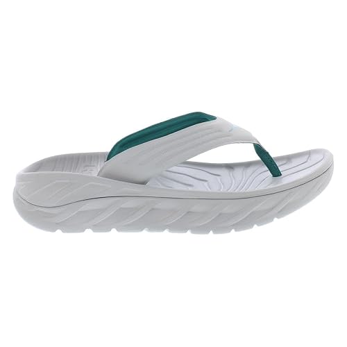 Hoka Men's Ora Recovery Flip Stellar Grey/Oceanic 10 Medium