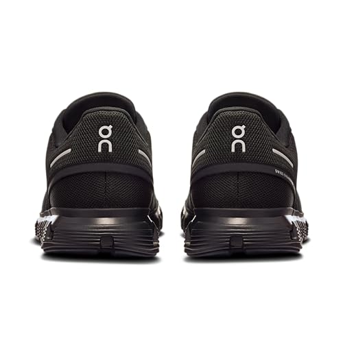On Men's Cloud 6 Sneakers, Black/Black, 8.5 Medium US