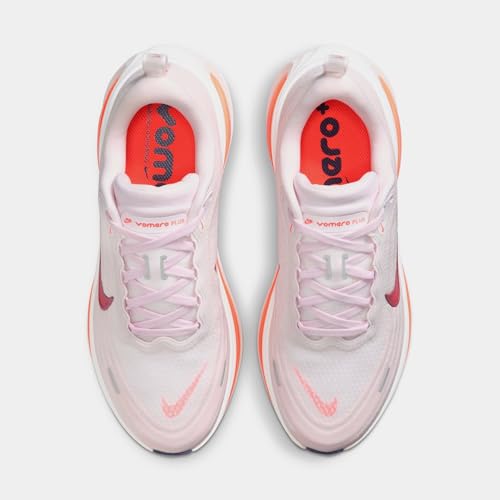 Nike Vomero Plus Womens Running Shoes (Pearl Pink/Team Crimson) Size 8.5