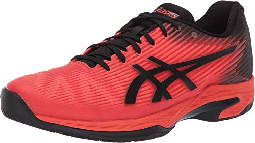 ASICS Solution Speed FF Men's Tennis Shoe, Cherry Tomato/Black, 9 D US