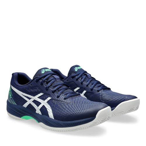 ASICS Men's Gel-Game 9 Clay/OcSneaker, Blue Expanse White, 7 US