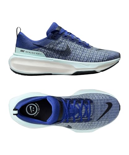 Nike Invincible 3 Men's Road Running Shoes (DR2615-404, Astronomy Blue/Glacier Blue/College Navy/Black) Size 8