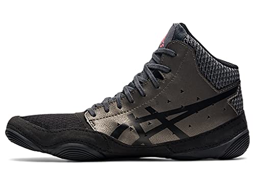 ASICS Men's Snapdown 3 Wrestling Shoes, 13, Black/Gunmetal