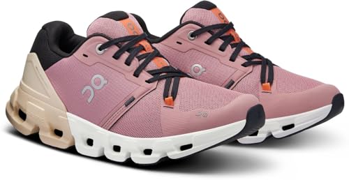 On Cloudflyer 4 Womens Shoes Size 9, Color: Dustrose/Sand