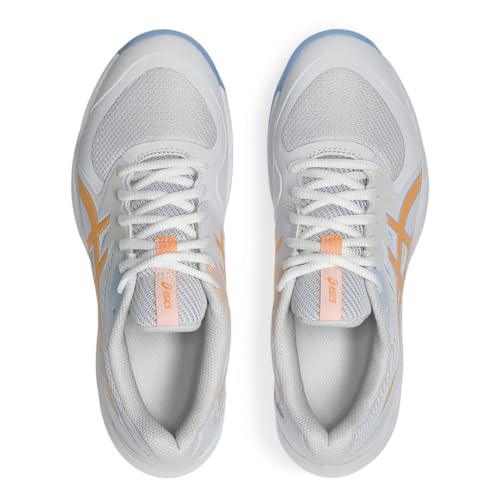 ASICS Women's Game Ff PadelSneaker, White Orange Glow, 3 UK