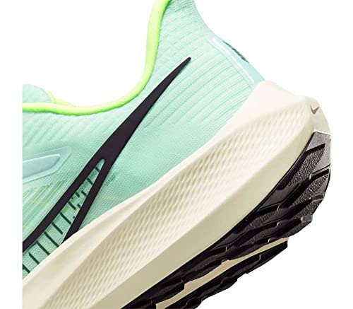 Nike Men's Air Zoom Pegasus 39 Sneaker, Barely Green/Cave Purple/Mint Foam/Volt, 7 UK