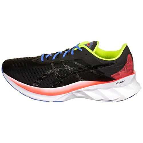 ASICS Novablast Mens Sport Running Shoes Lace Fastening Black/Black 13 US