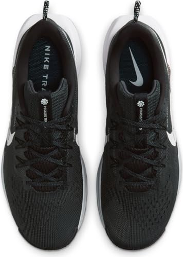 Nike Men's Pegasus Trail 5 Black/White/Anthracite/Wolf Grey 9 Medium