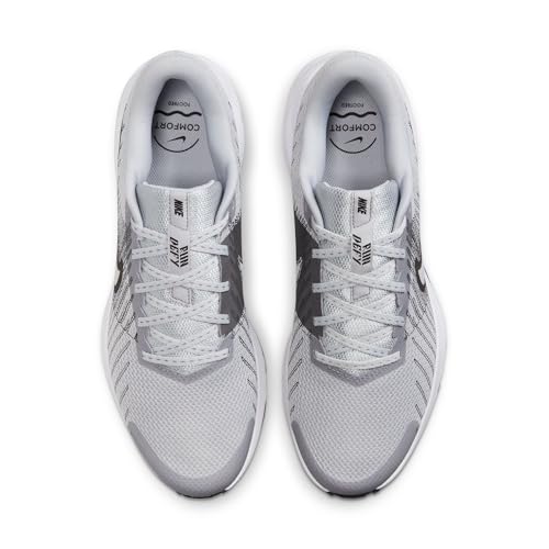 Nike Men's Run Defy Road Running Shoes, Wolf Grey/Black-White-Iron Grey, 10