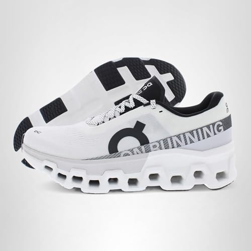 On Cloudmonster 2 Mens Shoes Size 11, Color: Undyed/Frost-White