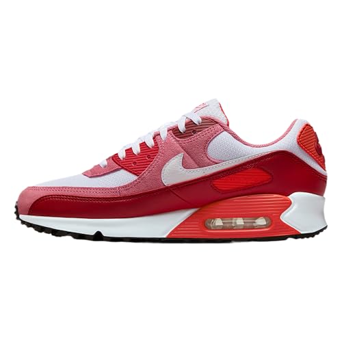 Nike Air Max 90 Men's Shoes (Peony/Light Crimson/Team Crimson/White) Size 10