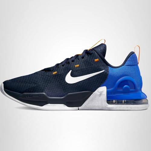 NIKE Unisex's Metcon 7 Soccer Shoe, Obsidian White Racer Blue Sund, 12.5 US