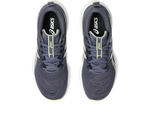 ASICS Kid's Gel-Cumulus 27 Grade School Running Shoes, 6, Indigo Fog/Lucid Yellow