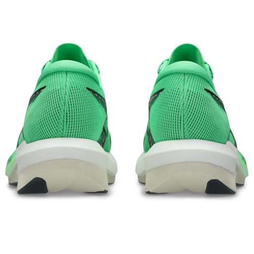 ASICS Unisex Magic Speed 5 Running Shoes, 10.5M / 12W, Vital Green/Carrier Grey