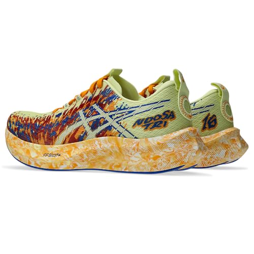 ASICS Men's Noosa TRI 16 Running Shoes, 10.5, Huddle Yellow/Illusion Blue