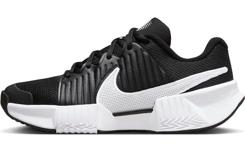 Nike Women's GP Challenge Pro Clay Courts Tennis Shoes, Black/White, 7.5