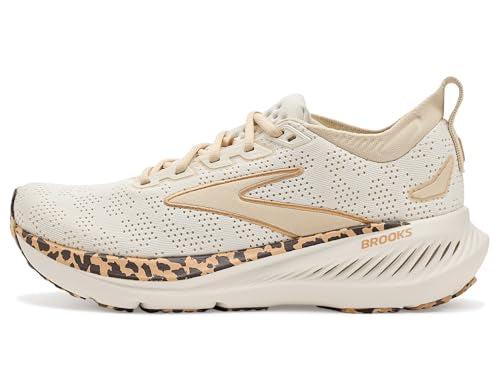 Brooks Womens Glycerin 23 Tofu/Creme/Chocolate 8.5 Medium