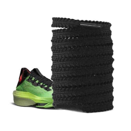 UamGlsob Running Shoe Laces for AlphaFly 3, Vaporfly 3 Sneaker Black 54in